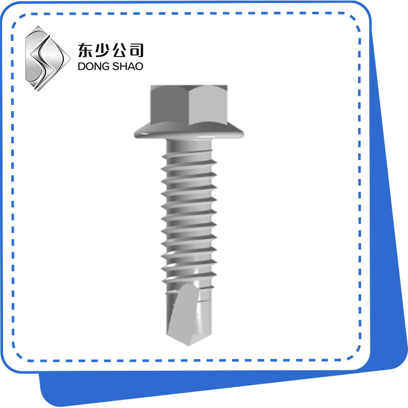 Hex Flange Башын таптоо Screw Thread